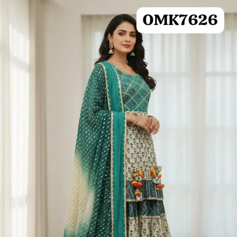 Silk Garara set