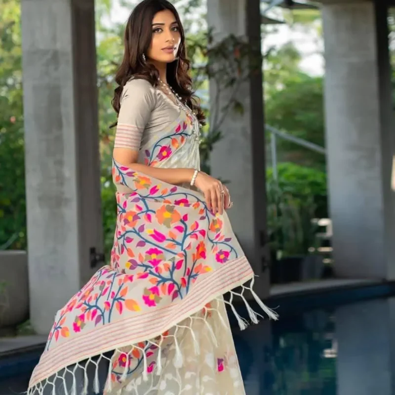 Cutwork Sharee