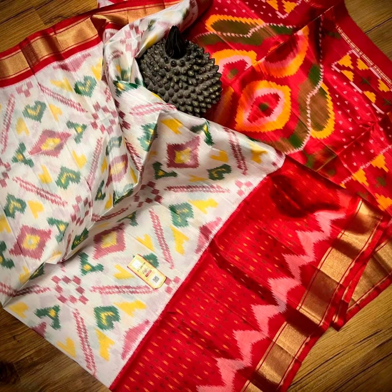Silk Ikkat sharee – 3